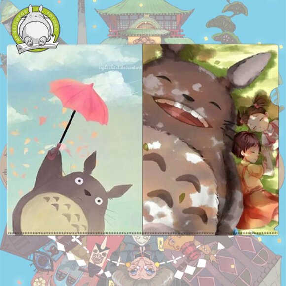 My Neighbor Totoro A4 Clear File Folder Studio Ghibli New Japan - Picture 1 of 2